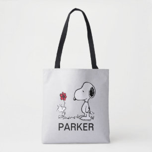 Peanuts Snoopy & Woodstock Rot & Schwarz