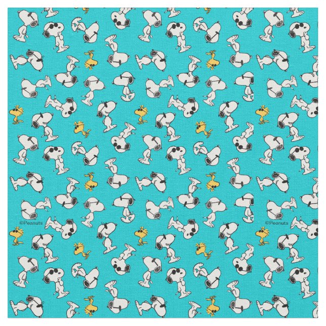 Peanuts | Snoopy & Woodstock Sunglasses Stoff (Nahaufnahme)