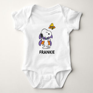 Peanuts Snoopy Woodstock Vampir Halloween Baby Strampler