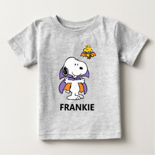 Peanuts Snoopy Woodstock Vampir Halloween Baby T-shirt