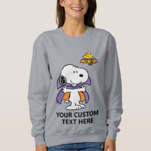 Peanuts Snoopy Woodstock Vampir Halloween Sweatshirt