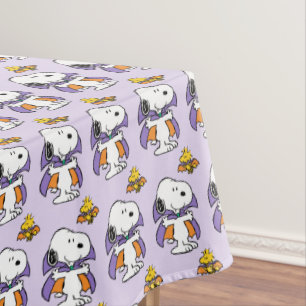 Peanuts Snoopy Woodstock Vampir Halloween Tischdecke