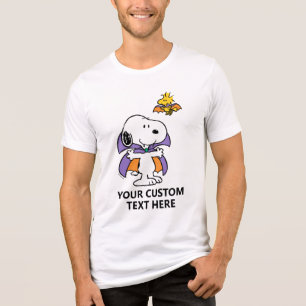 Peanuts Snoopy Woodstock Vampir Halloween Tri-Blend Shirt