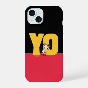 Peanuts Snoopy YO Skateboard iPhone 15 Hülle
