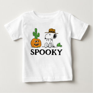 Peanuts   Spikes Halloween im Wüstenstil Baby T-shirt