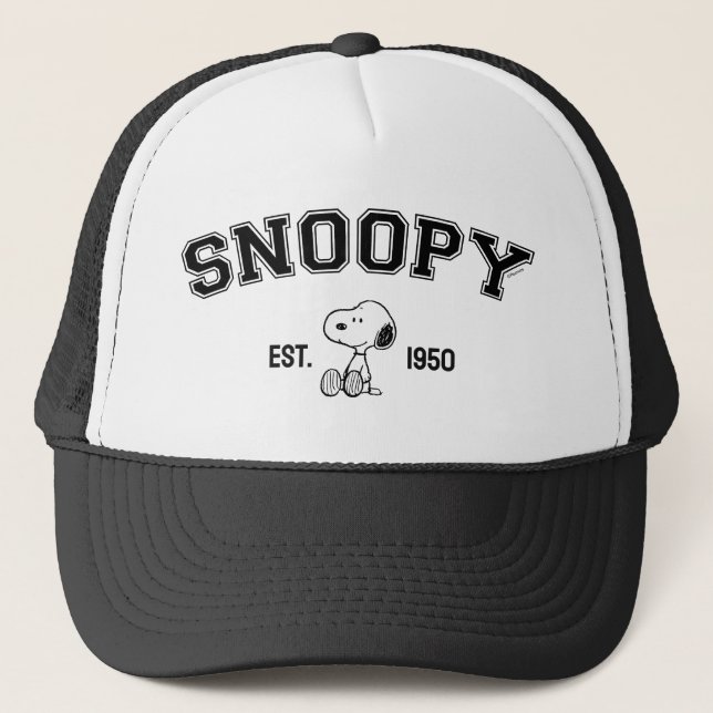PEANUTS | Vintage Snoopie - Osten. 1950 Truckerkappe (Vorderseite)
