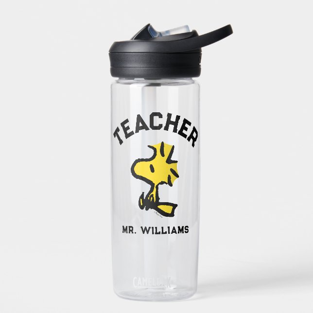 Peanuts | Woodstock Looking Ahead Teacher Trinkflasche (Links)