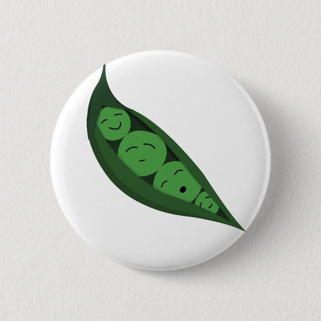 Peapod Button (Vorderseite)