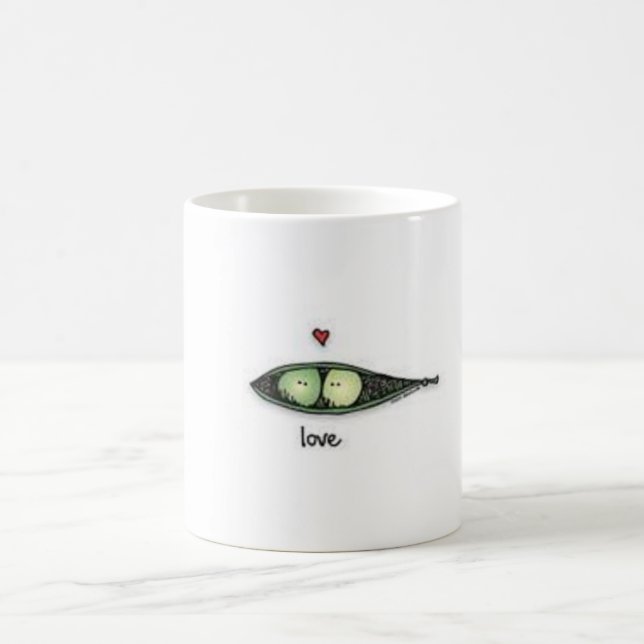 Peapod Liebe Tasse (Mittel)