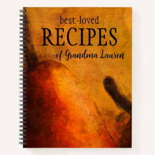 Pear Art Personalisiert Rezept Buch