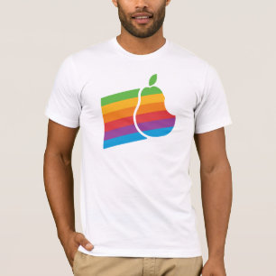 Pear Computer - Retro Apple Logo Parodie-Shirt T-Shirt