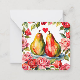 "Pear-fectly" Phantastisches Klassenzimmer Valenti Mitteilungskarte