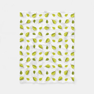 Pear Fleece Blankets
