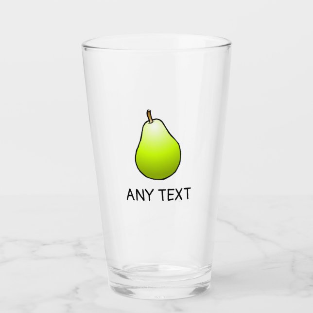Pear Glass Tumblers (Vorderseite)