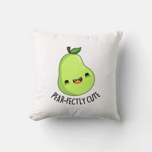 Pear-Niedliche Fruchtpear Pun Kissen