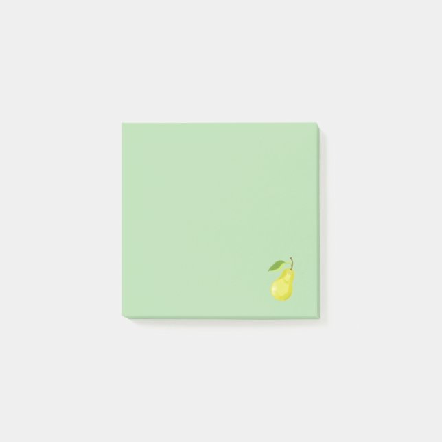 Pear Post-it Klebezettel (Vorderseite)