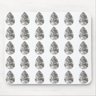 Pear Shaped Diamond Mousepad