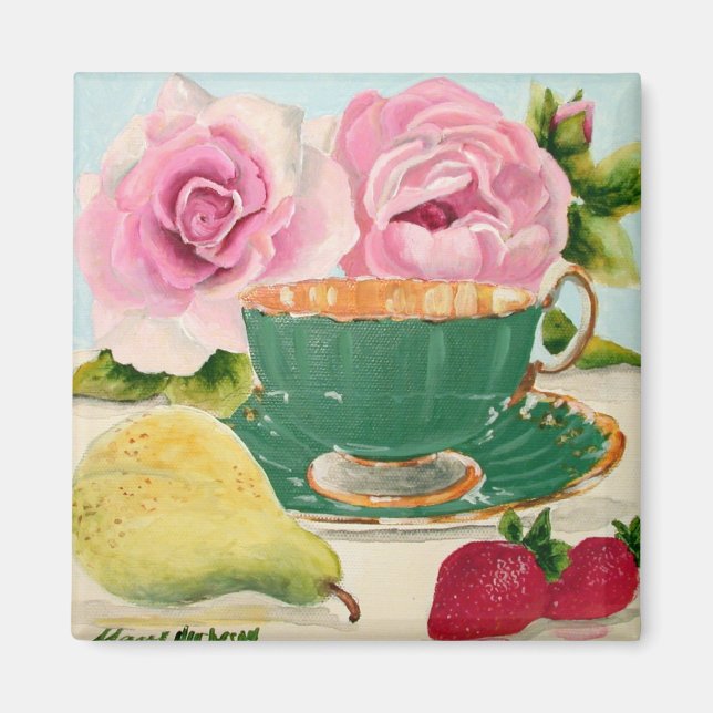 Pear & Tee Magnet (Vorne)