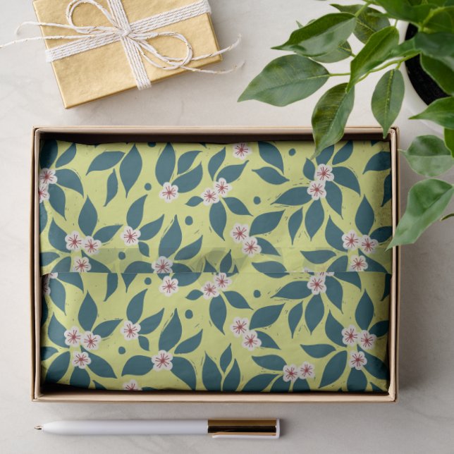 Pear Tree Holiday - Immergrünes Seidenpapier (Geschenk)