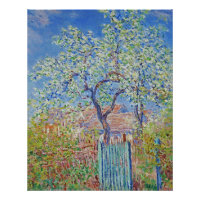 Pear Tree in Blume - Claude Monet