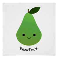 Pearfect Niedlich Kawaii Pear