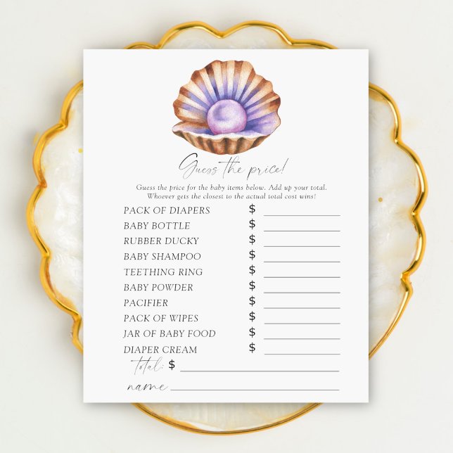 Pearl Baby Dusche - Raten Sie mal, was das Spiel k (Von Creator hochgeladen)