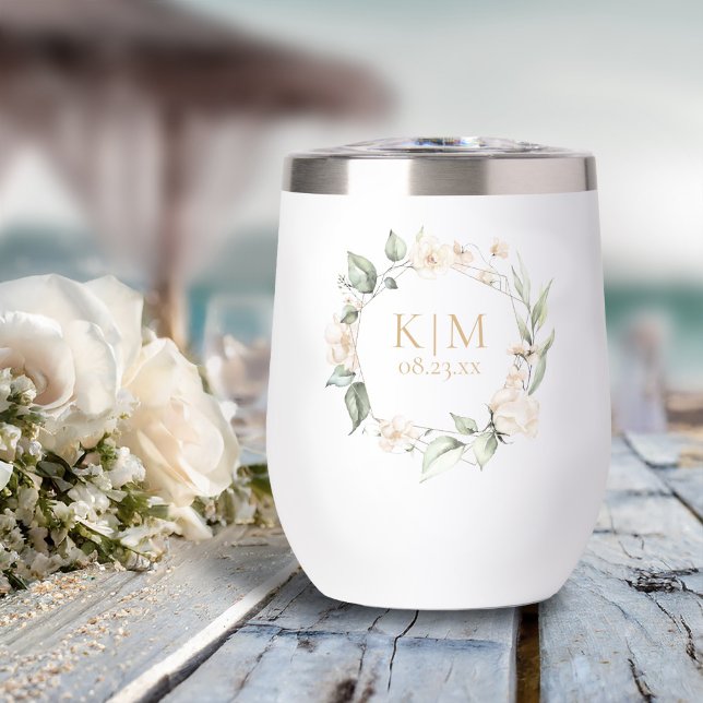 Pearl Blush Bloral Elegance Border Wedding ID989 (Von Creator hochgeladen)