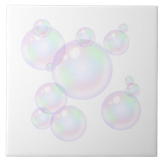 Pearl Bubble Bathroom Wall Art Fliese