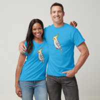 Pearl Cartoon Cockatiel Parrot Bird