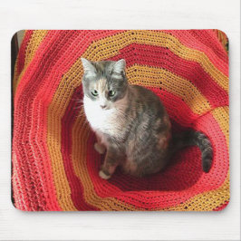 Pearl Cat über Afghanistan Mousepad
