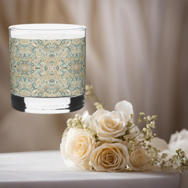 Pearl Coast Elegance Nautical Printed Rocks Glasse Whiskyglas (Von Creator hochgeladen)