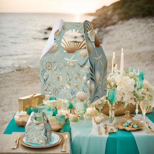 Pearl Coast Elegance Seafoam Nautical Gevor Box Geschenkschachtel