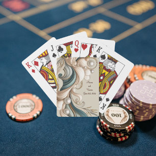 Pearl Coast Elegante Minimalistische Spielkarten