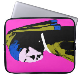 Pearl Earring Pop Art Style Laptopschutzhülle