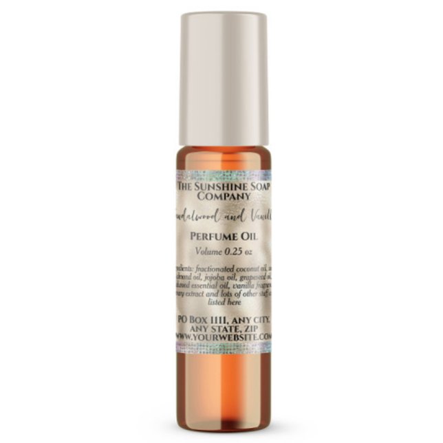 Pearl Foil Holographic Glitzer Roller Flaschenetik Quadratischer Aufkleber (Von Creator hochgeladen)