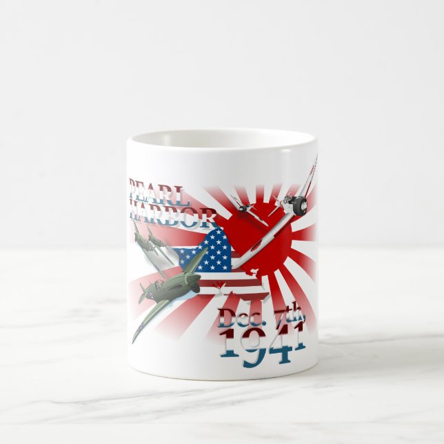 Pearl Habor 7. Dezember 1941 Verwandlungstasse (Mittel)