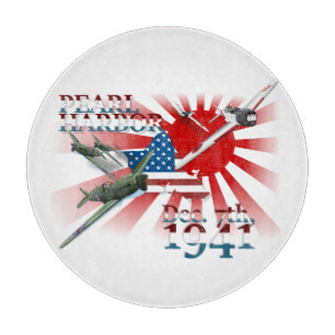 Pearl Habor 7. Dezember 1941 Vorstand Schneidebrett