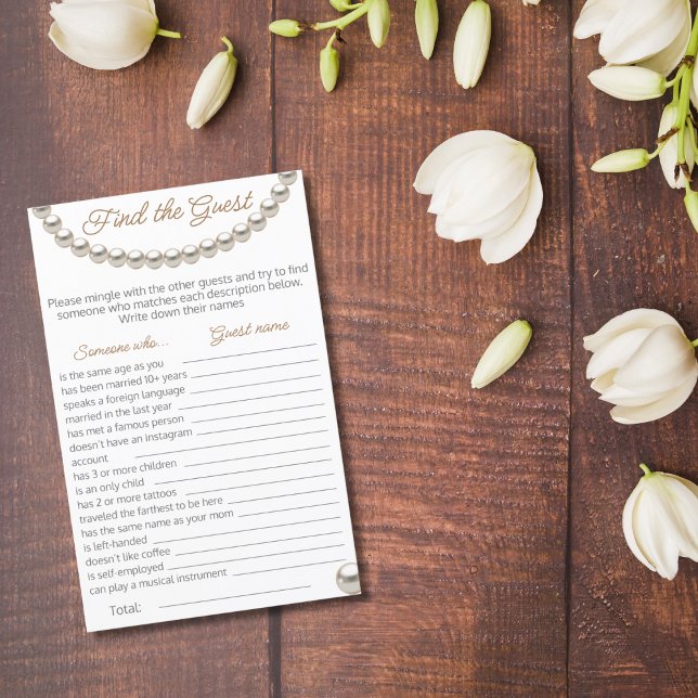 Pearl Halskette Brautparty Finden Sie das Game (Von Creator hochgeladen)