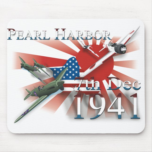 Pearl Harbor 7. Dezember 1941 Mousepad (Vorne)