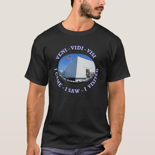 Pearl Harbor Memorial T - Shirt (Vorderseite)