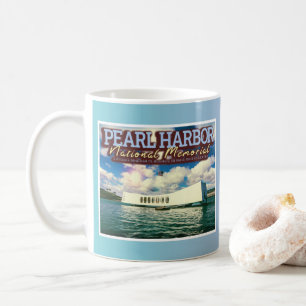 PEARL HARBOR NATIONALES MEMORIUM - HONOLULU HAWAII KAFFEETASSE