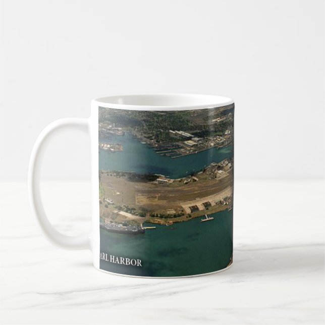 Pearl- Harborhistorische Tasse (Links)