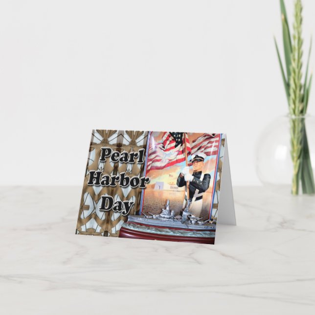 Pearl Harbour Day Karte (Vorderseite)