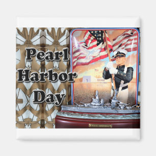 Pearl Harbour Day Magnet