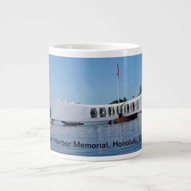 Pearl Harbour Jumbo-Tasse (Vorderseite)