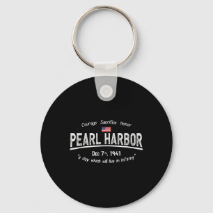 Pearl Harbour Memorial Day Hawaii Usa Flag Tag Schlüsselanhänger