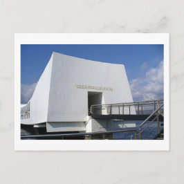 Pearl Harbour Memorial Postcard Postkarte