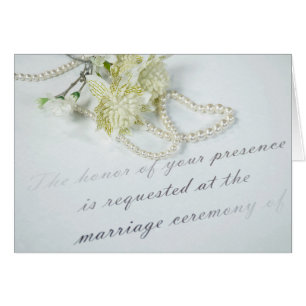 Pearl Heart on Wedite Einladung