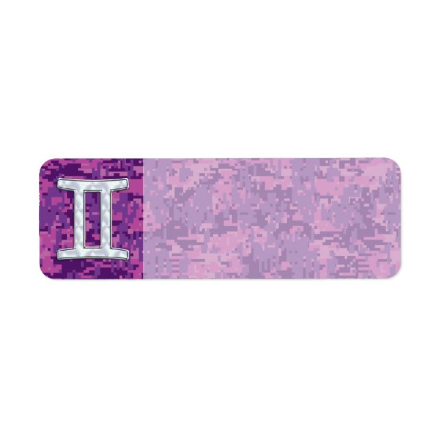 Pearl Like Gemini Zodiac Sign auf der digitalen Ca (Vorne)