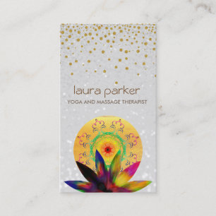 Pearl-Lotus-Blume-Logo-Yoga-Heilung Visitenkarte